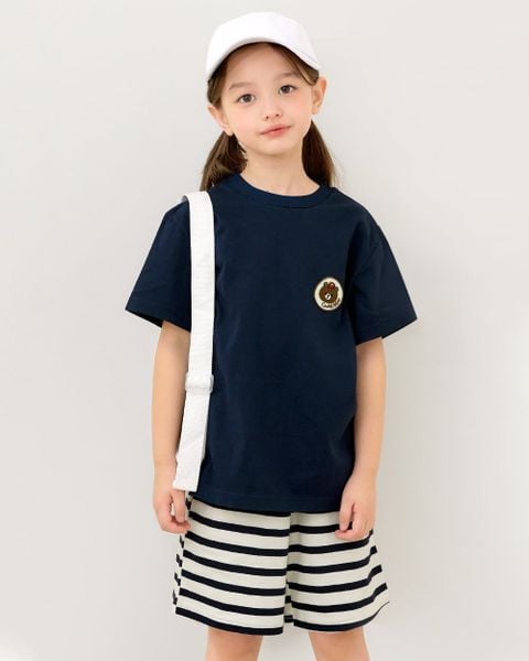 Bộ đồ ngắn cotton mịn bé trai và bé gái U3159