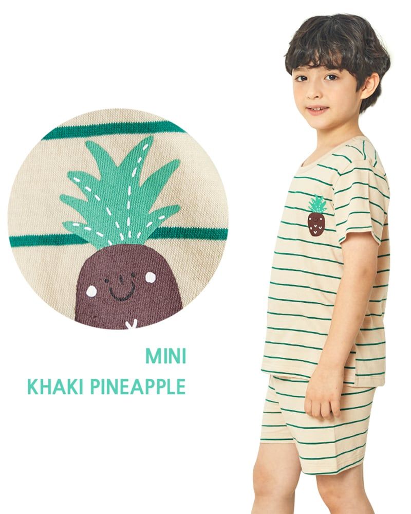 Bộ đồ ngắn cotton mịn bé trai U3009