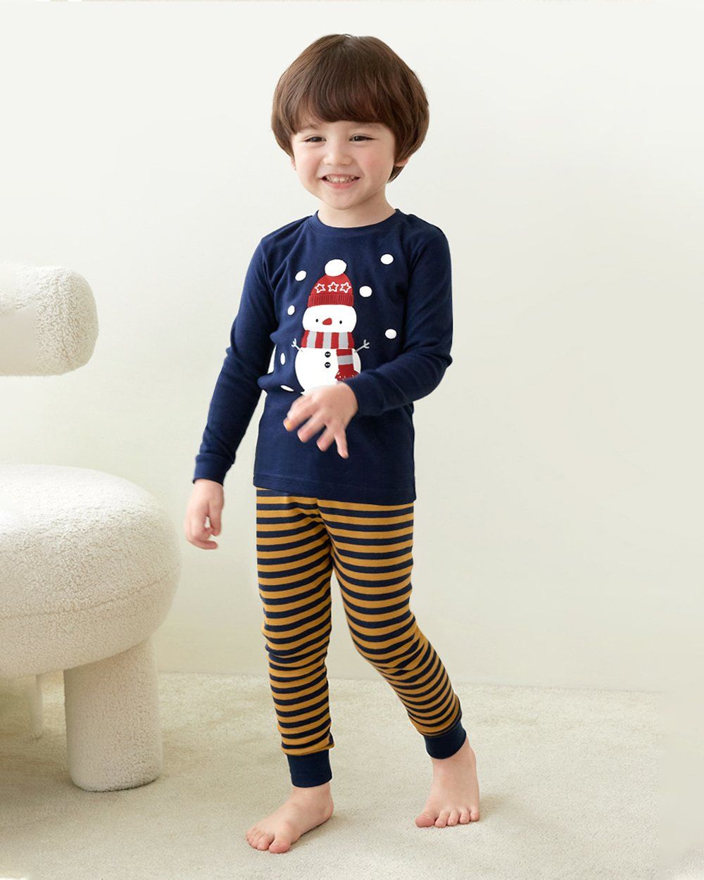 Bộ đồ dài dáng ôm cotton mịn bé trai và bé gái U1214