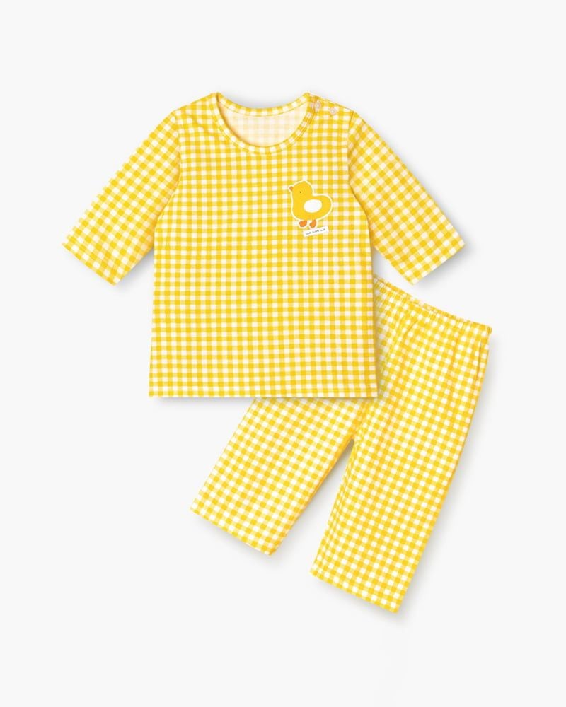 Bộ đồ lửng cotton mịn bé bé gái U2135