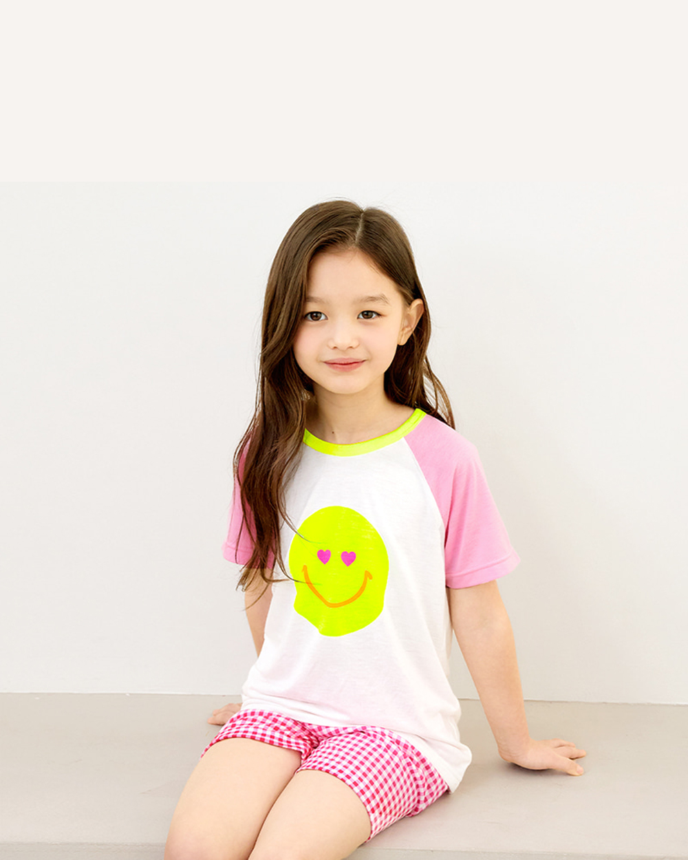 Bộ đồ ngắn Cool Feel mịn mỏng mát bé gái U3168