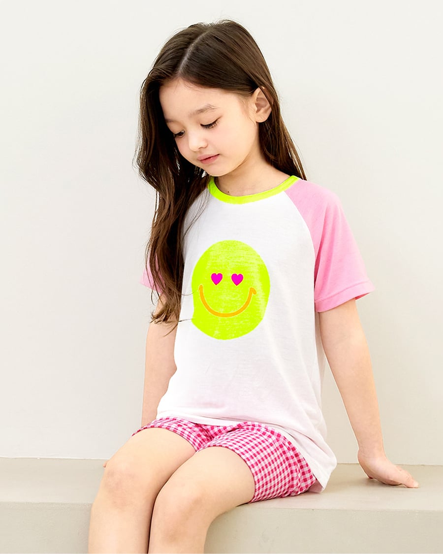 Bộ đồ ngắn Cool Feel mịn mỏng mát bé gái U3168