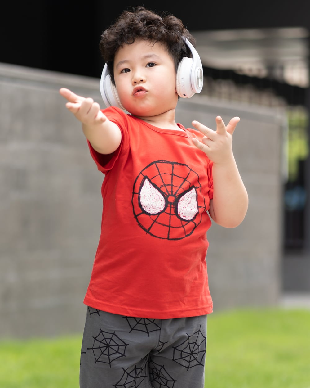 Bộ đồ ngắn cotton mịn bé trai U3022