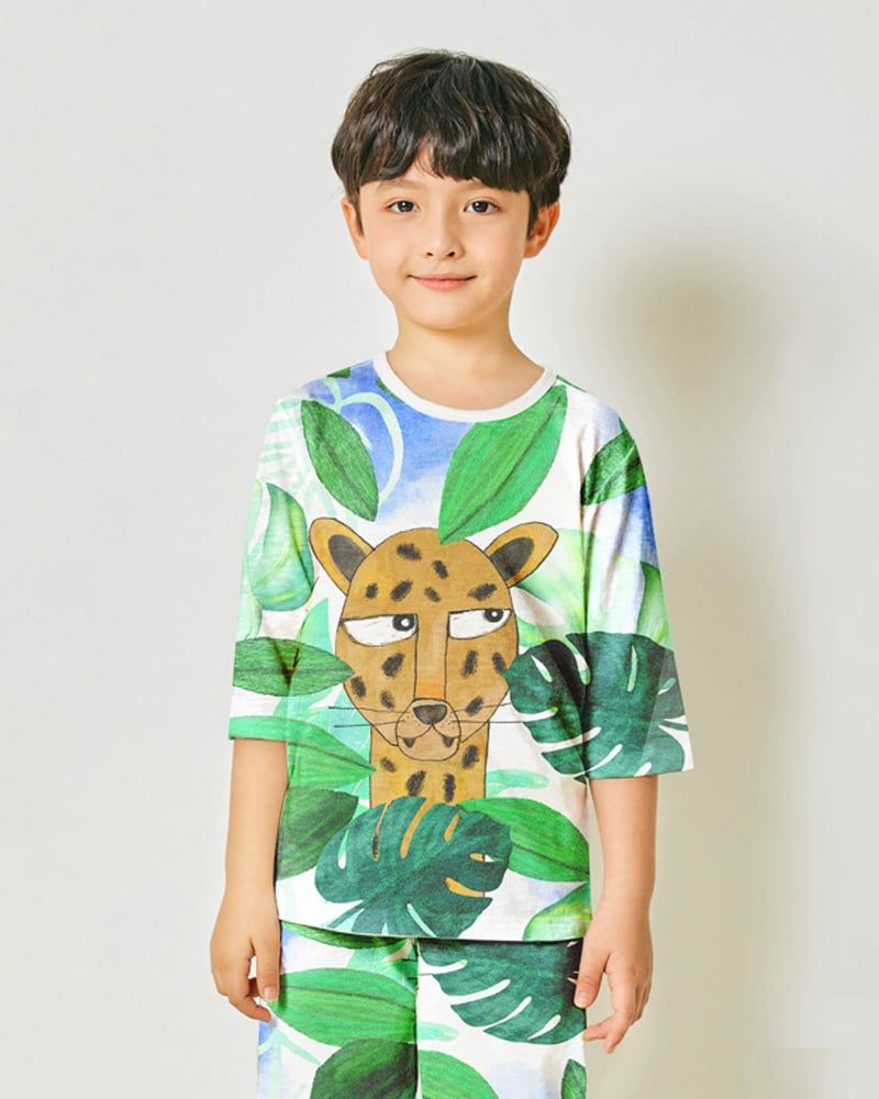 Bộ đồ lửng cotton mịn bé trai và bé gái U2051