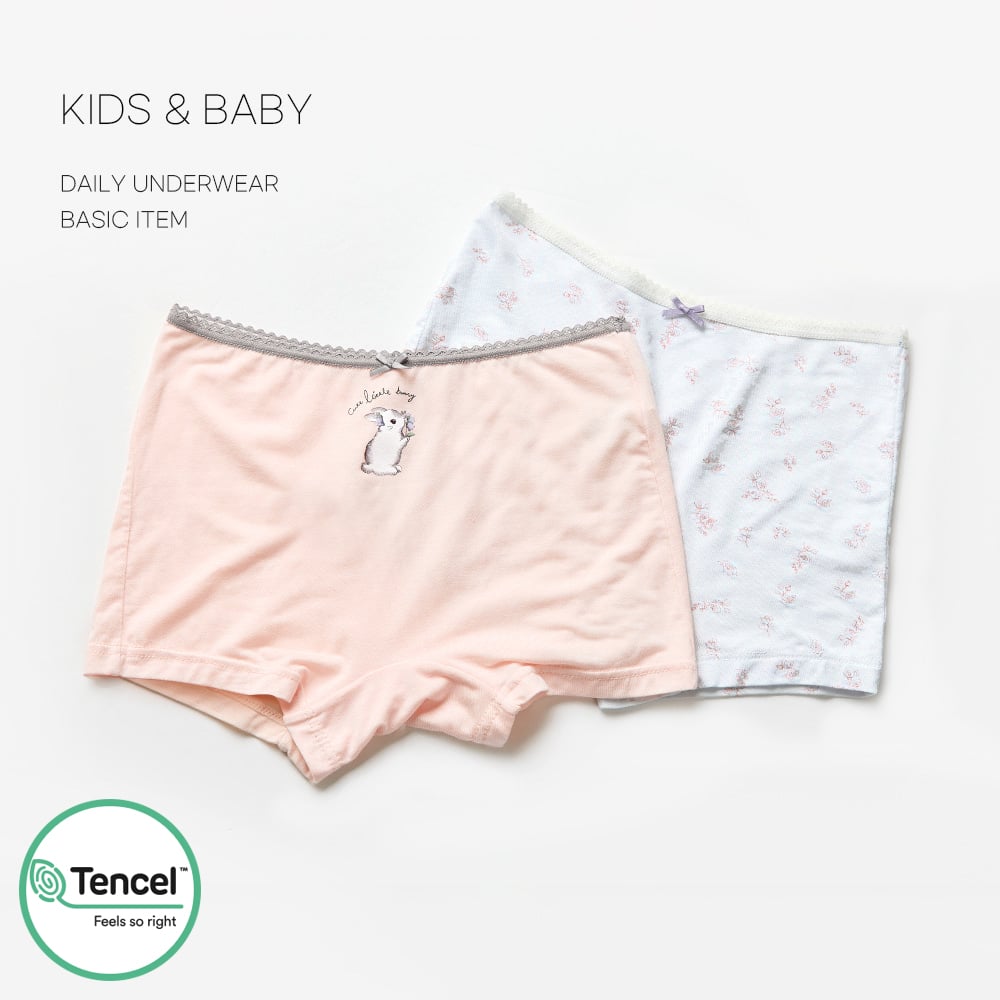 Set 3 quần chip đùi vải Tencel cho bé gái U6057