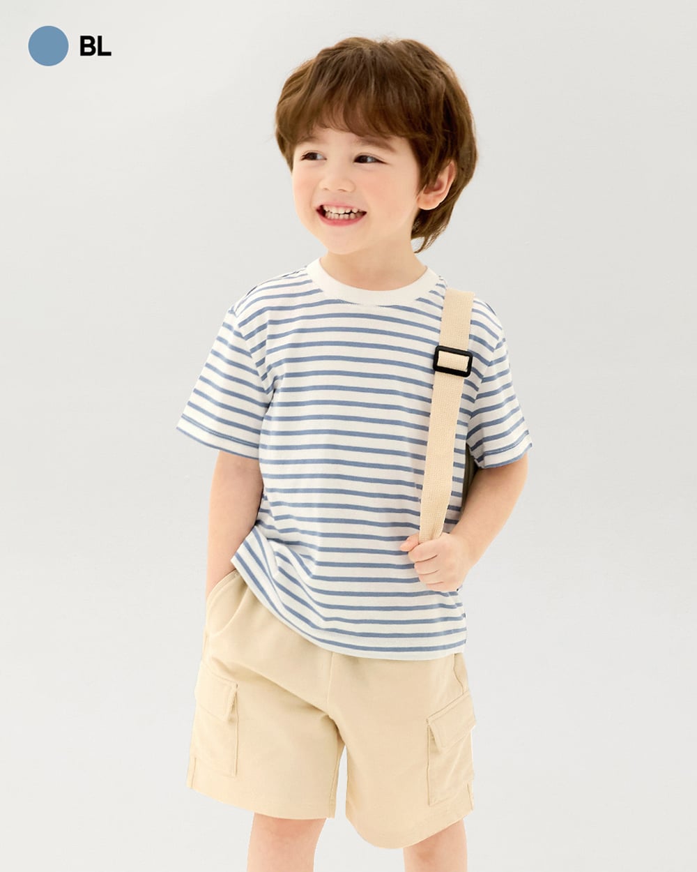 Áo phông ngắn tay cotton mịn bé trai và bé gái U900A