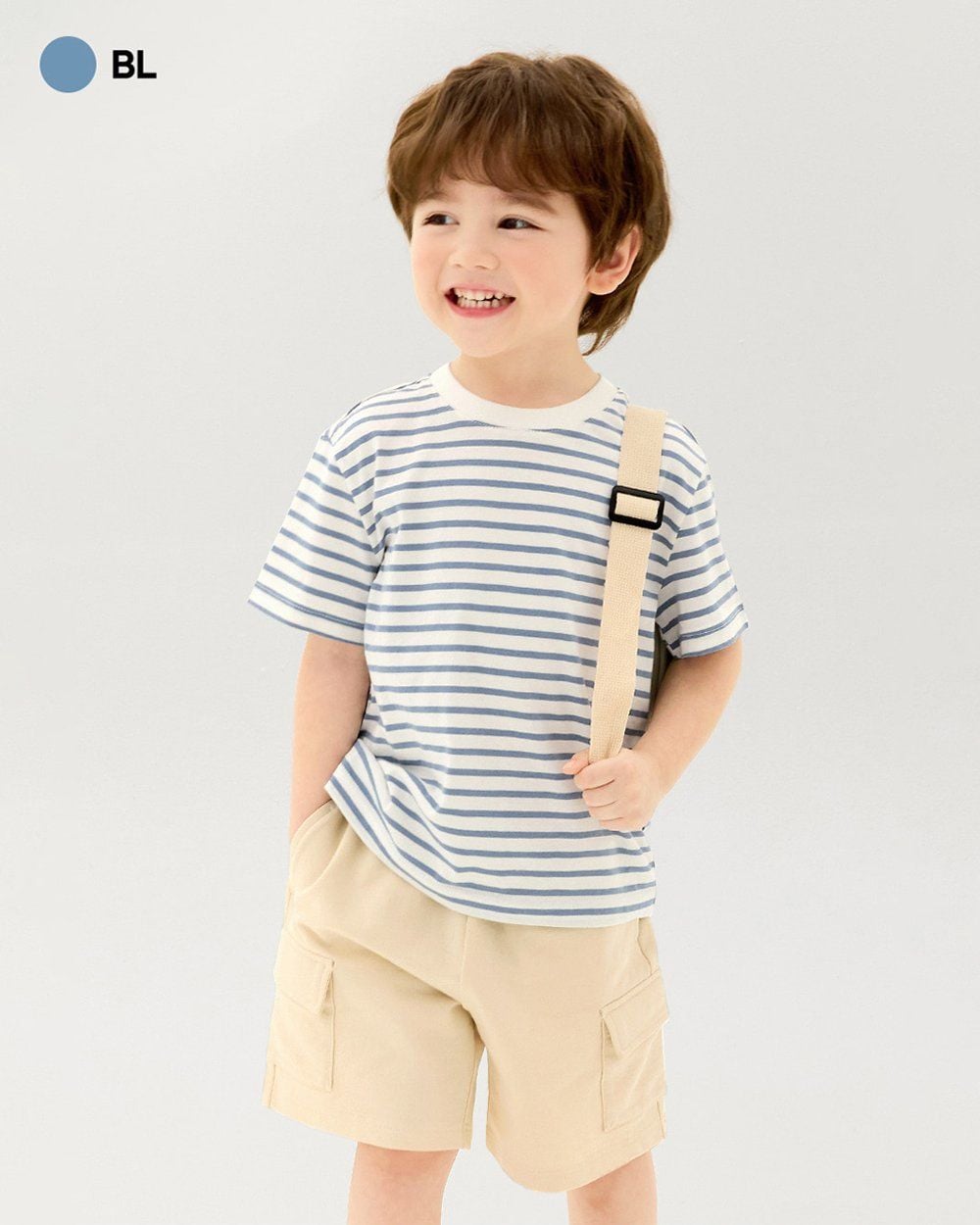 Áo phông ngắn tay cotton mịn bé trai và bé gái U900A