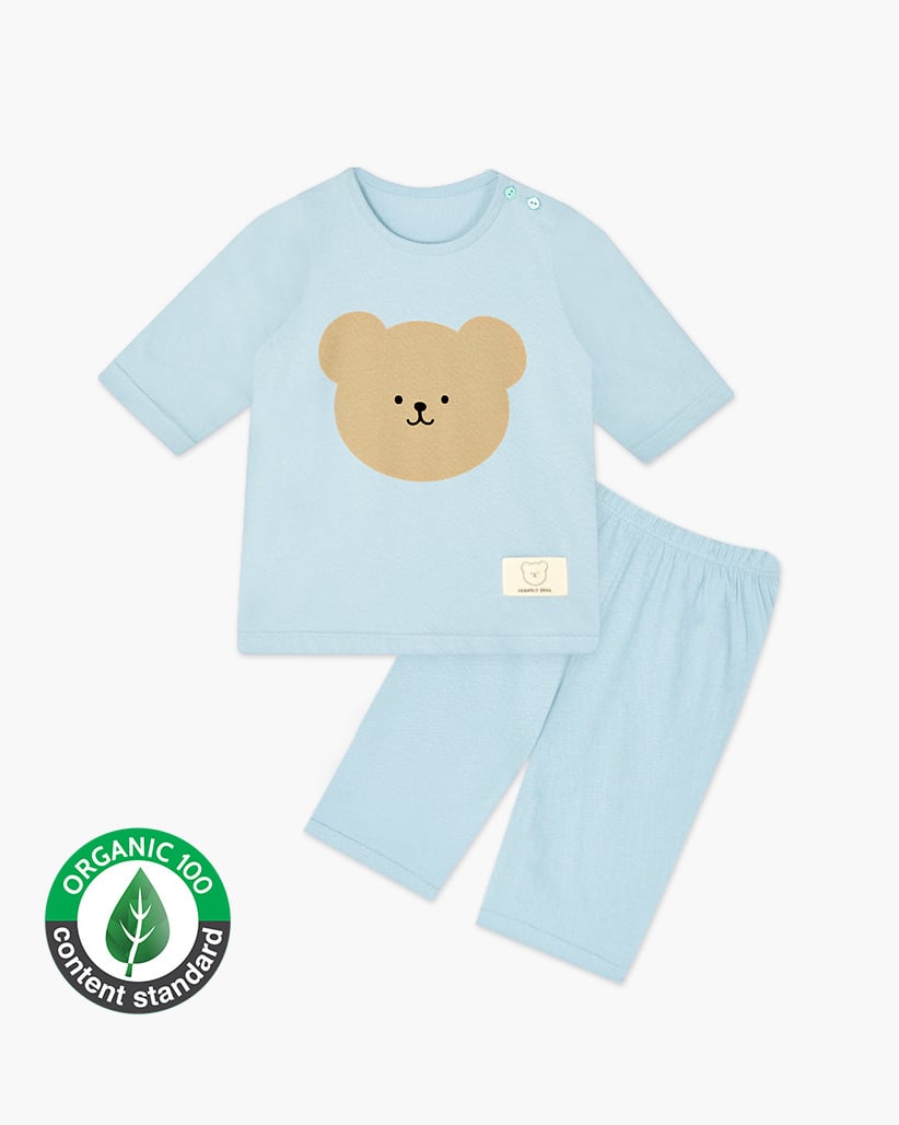 Bộ đồ lửng cotton mịn bé trai và bé gái U2162