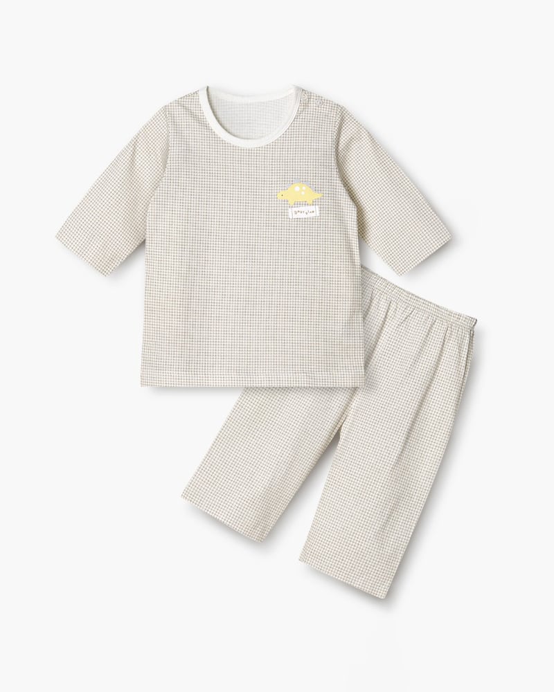 Bộ đồ lửng cotton mịn bé bé trai U2132