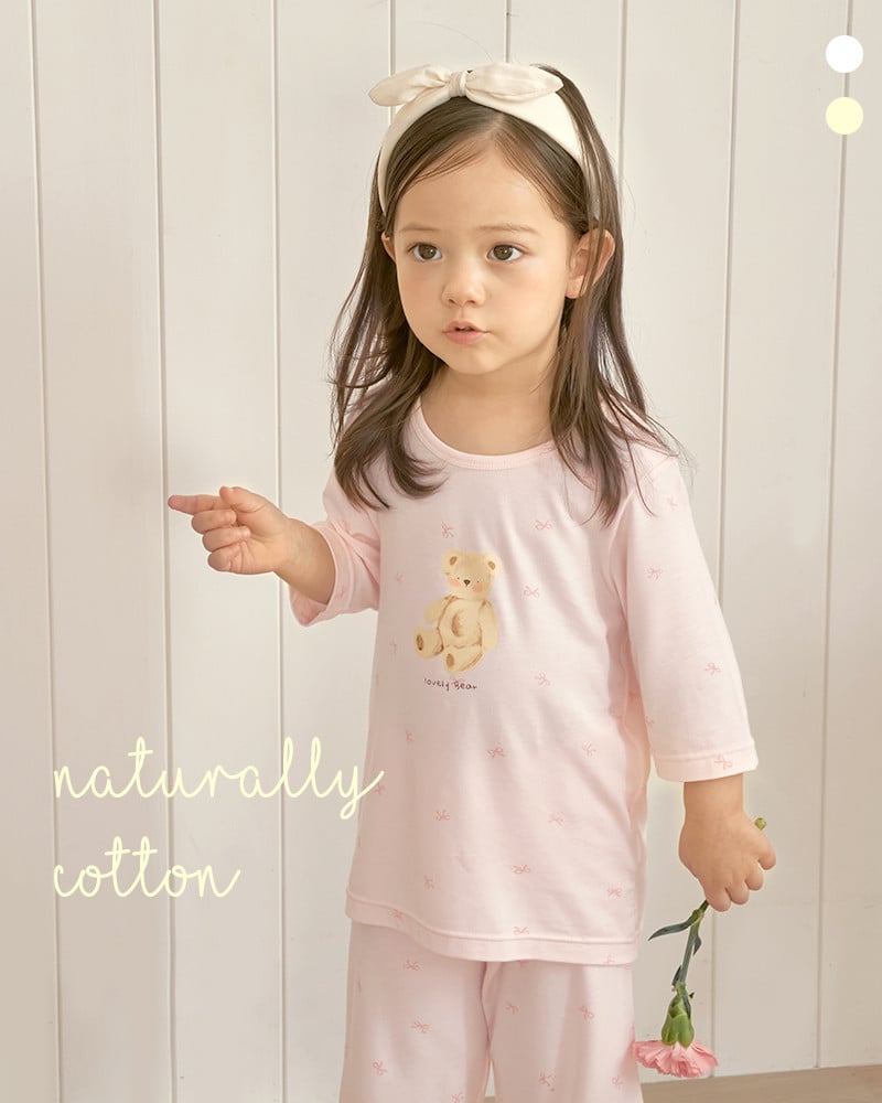Bộ đồ lửng vải Tencel Modal siêu mềm mịn cho bé gái U2169