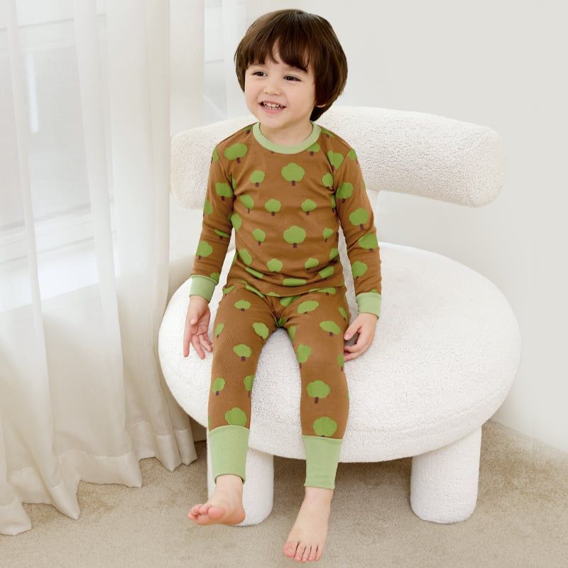 [Lẻ size] Bộ đồ dài tay cotton cho bé trai và bé gái lẻ size U8008