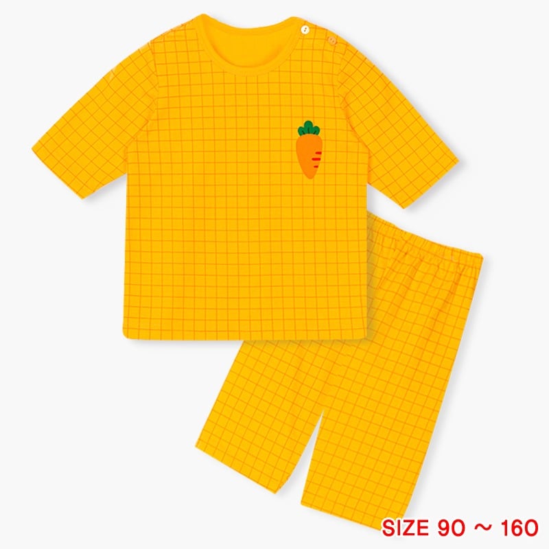 [Lẻ size] Bộ đồ lửng cotton cho bé trai và bé gái lẻ size U8003