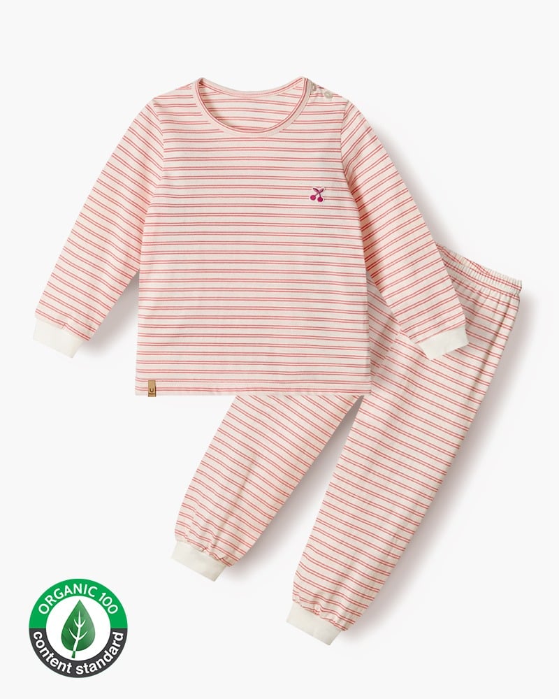 Bộ đồ dài cotton mịn dáng rộng bé gái U1316