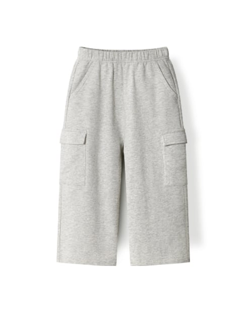 Quần cargo ống suông vải cotton spandex dày vừa U950S