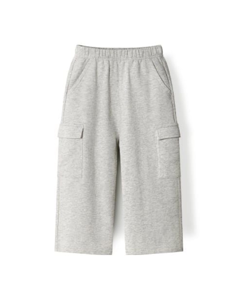 Quần cargo ống suông vải cotton spandex dày vừa U950S