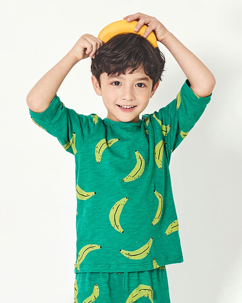 Bộ đồ lửng cotton mịn bé trai và bé gái U2164