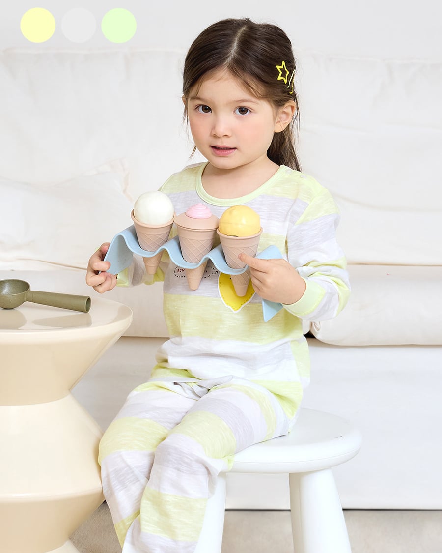 Bộ đồ dài cotton mịn bé trai và bé gái U1235