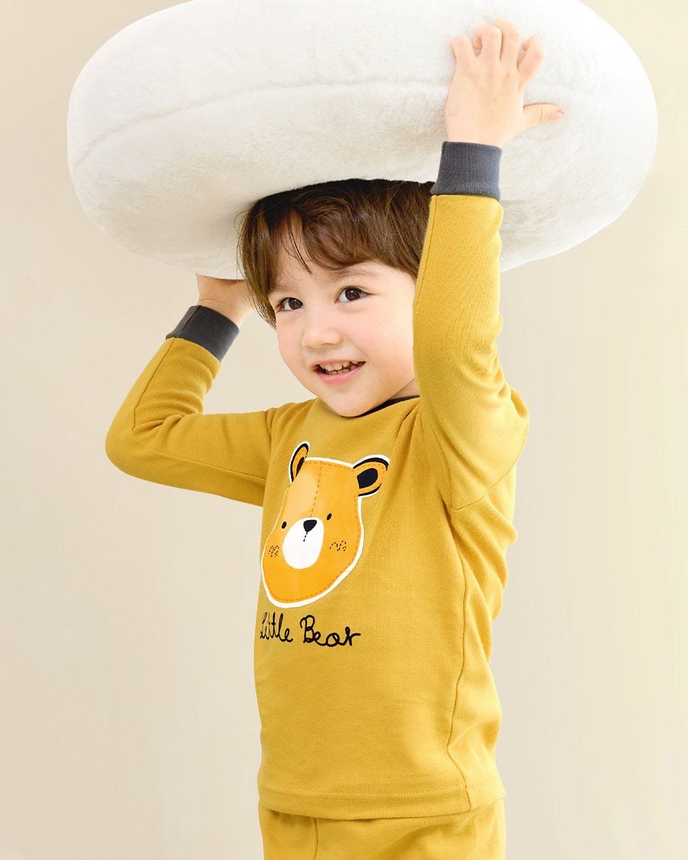 Bộ đồ dài dáng ôm cotton mịn bé trai và bé gái U1197