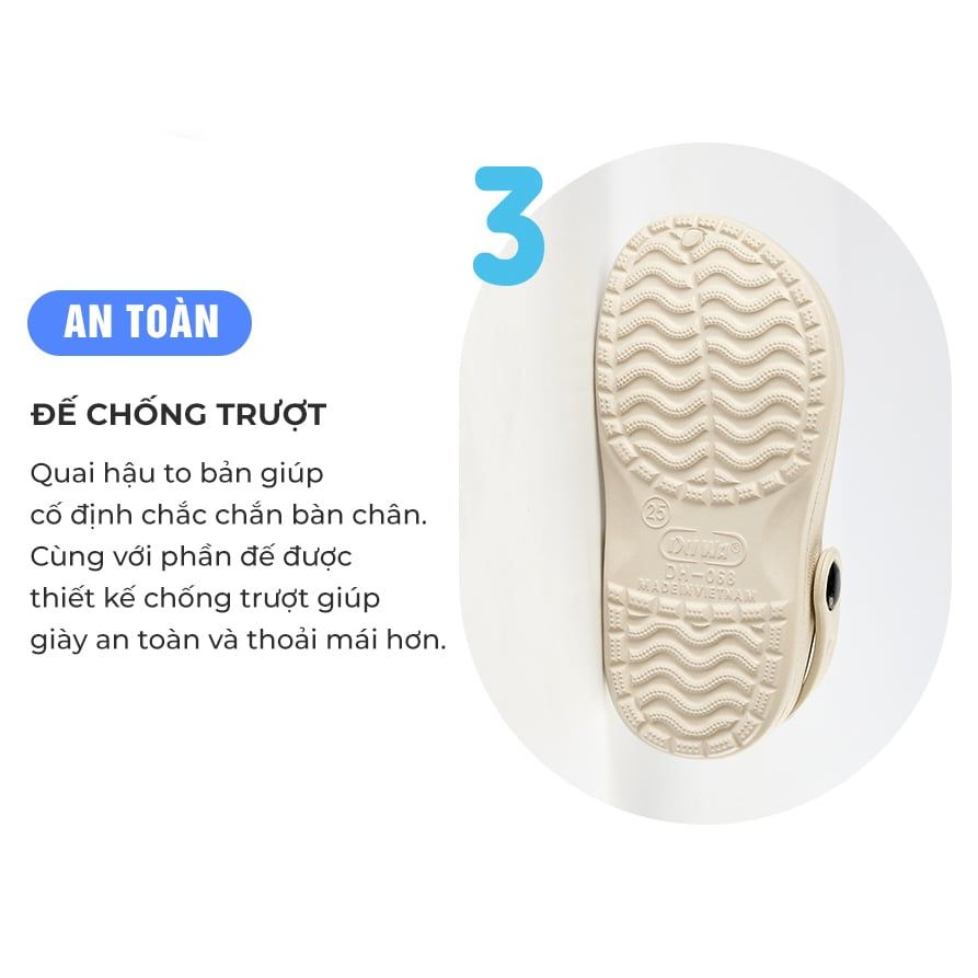 Giày sục chống trượt Unifriend EVA Classic Sandal US01