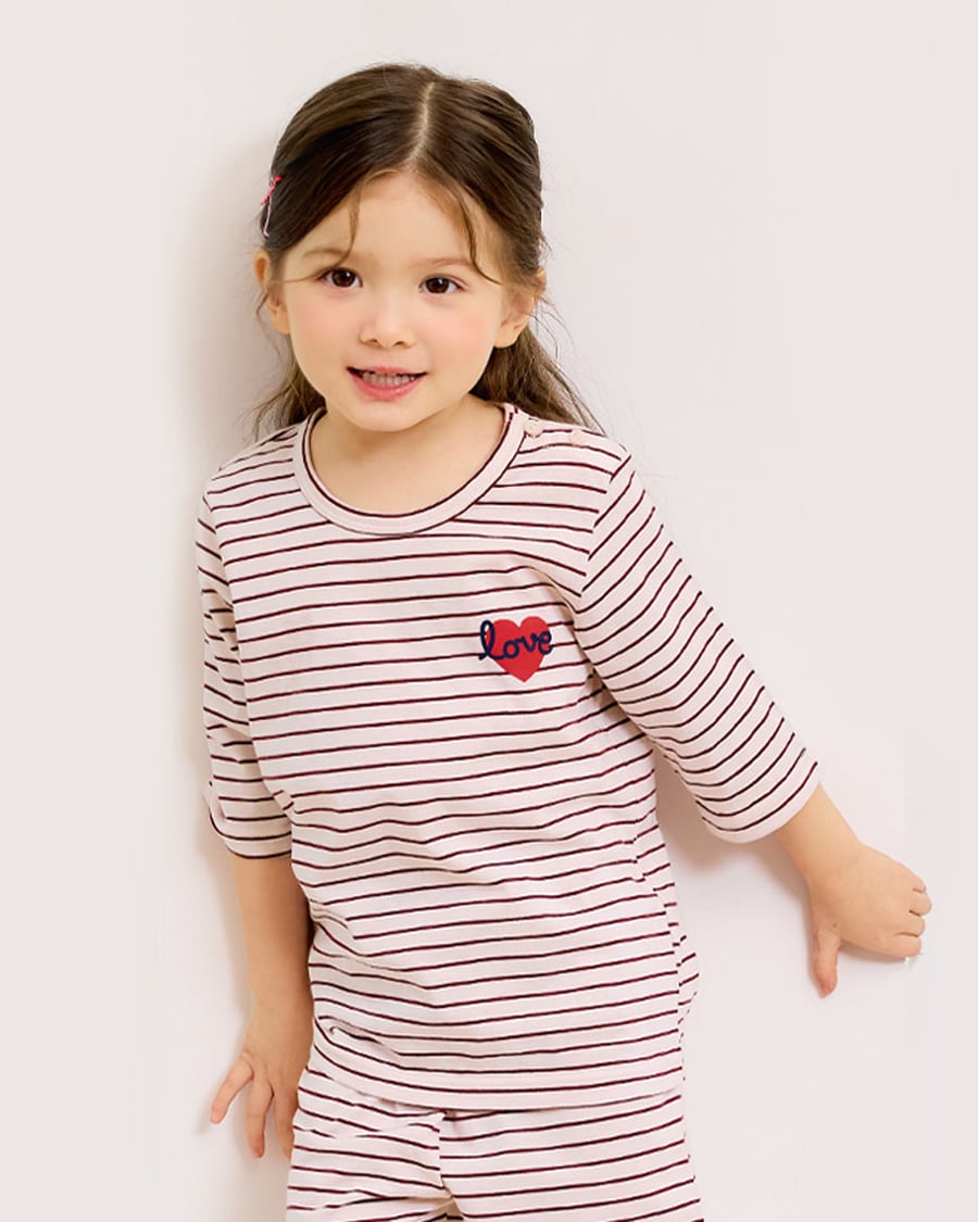 Bộ đồ lửng cotton mịn bé trai và bé gái U2121