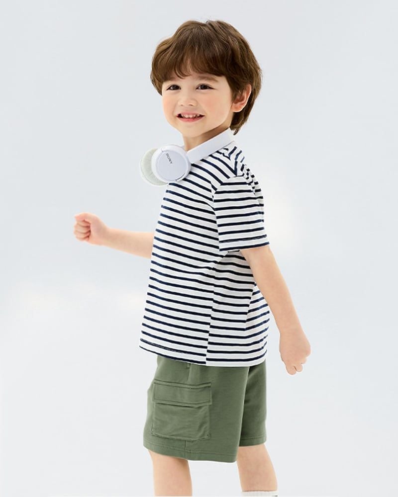 Quần short vải cotton spandex bé trai và bé gái U950B