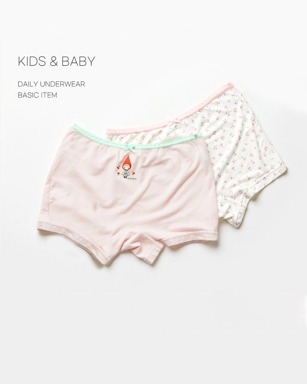 Set 3 quần chip đùi vải Tencel cho bé gái U6058