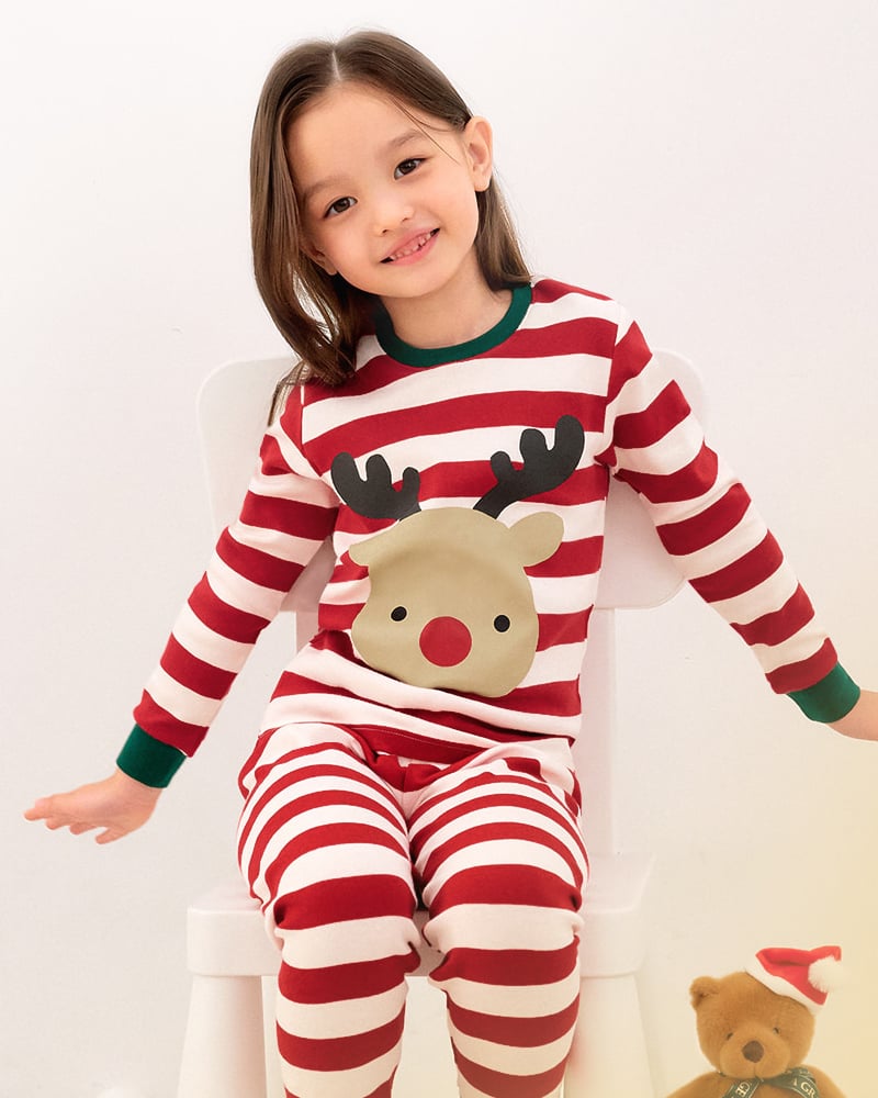 Bộ đồ dài dáng ôm cotton mịn bé trai và bé gái U1161