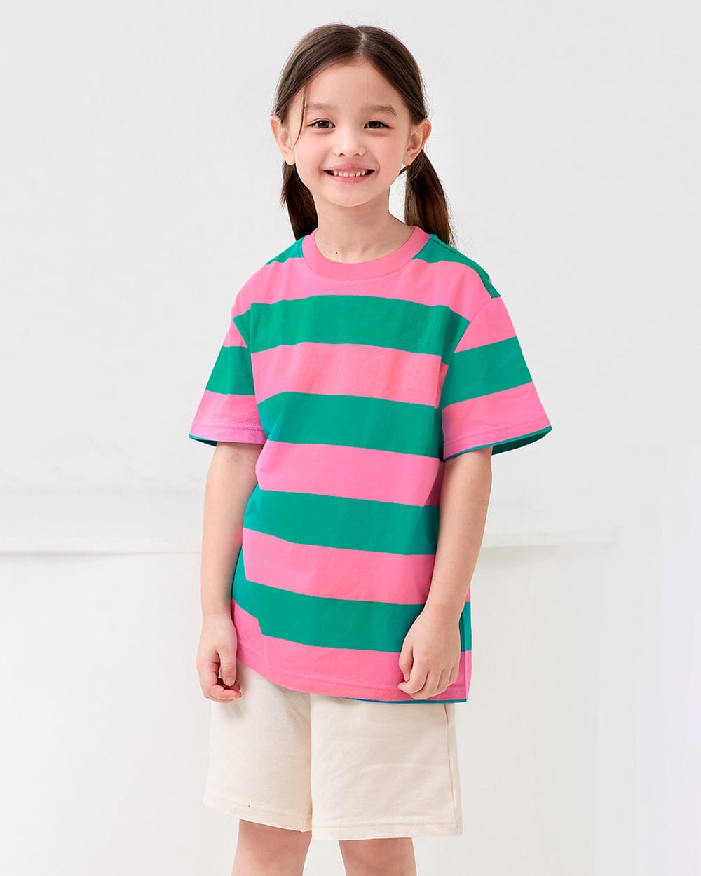 Quần short vải cotton spandex bé trai và bé gái U950C