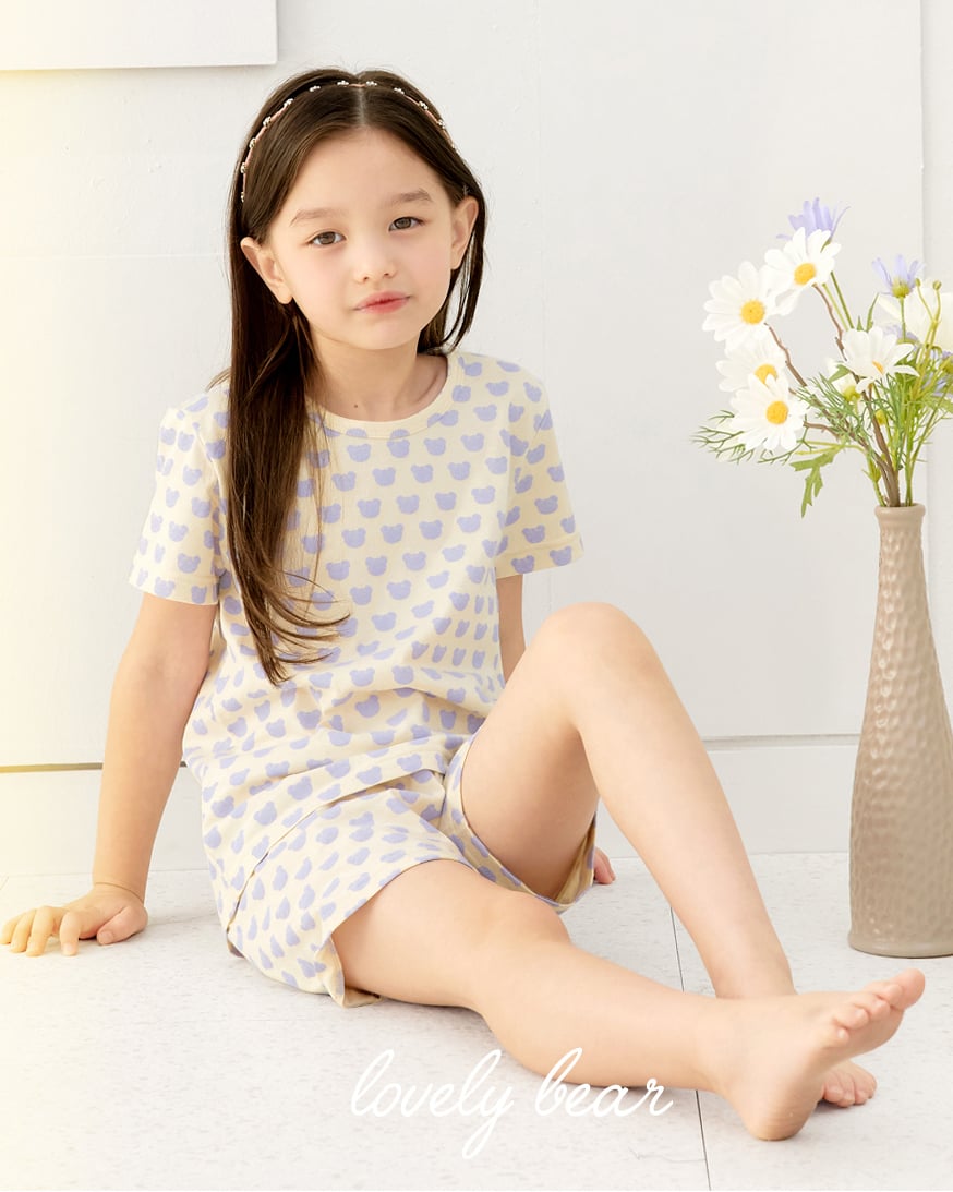 [Lẻ size] Bộ đồ ngắn cotton giấy & mịn cho bé trai và bé gái lẻ size U8010
