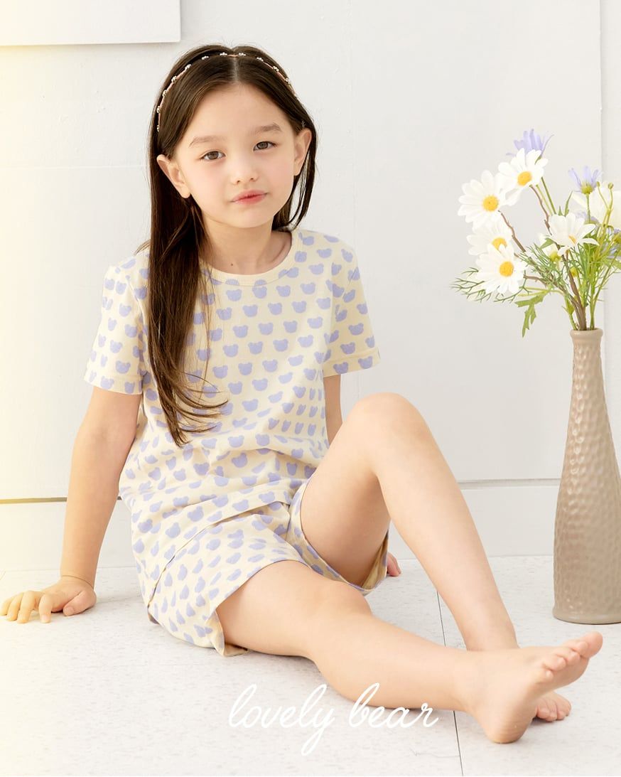 [Lẻ size] Bộ đồ ngắn cotton giấy & mịn cho bé trai và bé gái lẻ size U8010