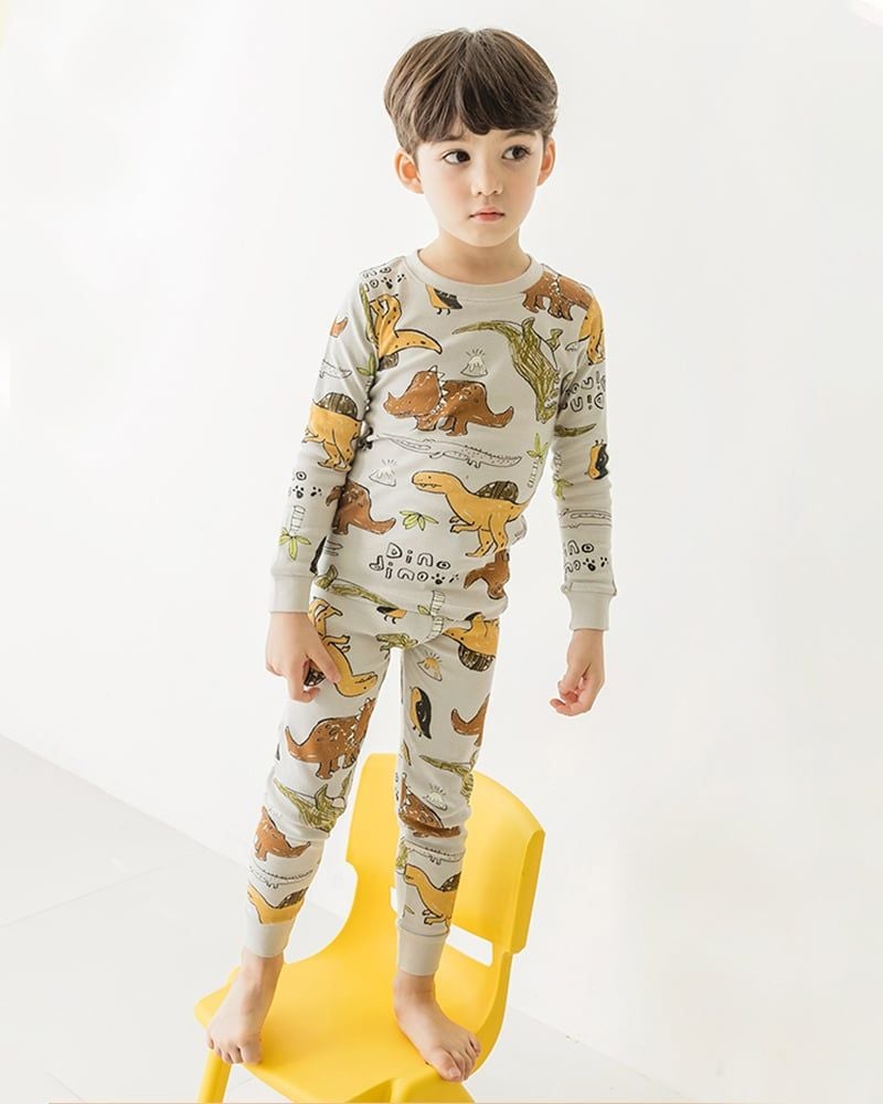 Bộ đồ dài dáng ôm cotton spandex bé trai U1091