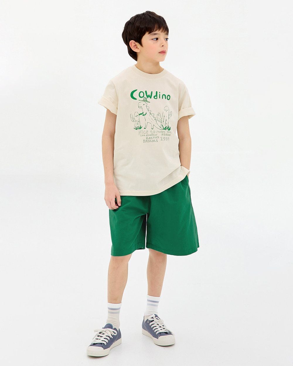 Bộ đồ ngắn cotton mịn bé trai U3213