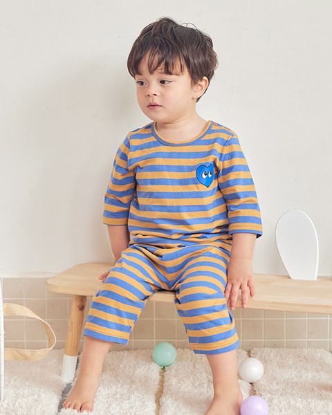 Bộ đồ lửng cotton mịn bé trai và bé gái U2082