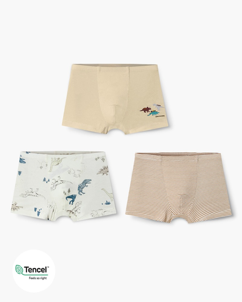 Set 3 quần chip đùi vải Tencel cho bé trai U6060