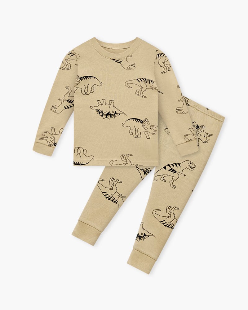 Bộ đồ dài dáng ôm cotton mịn bé trai U1226