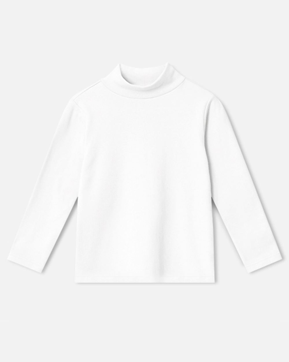 Áo cổ lọ (nữa cổ) dài tay vải nỉ cào bông ấm thu đông bé trai và bé gái U900D