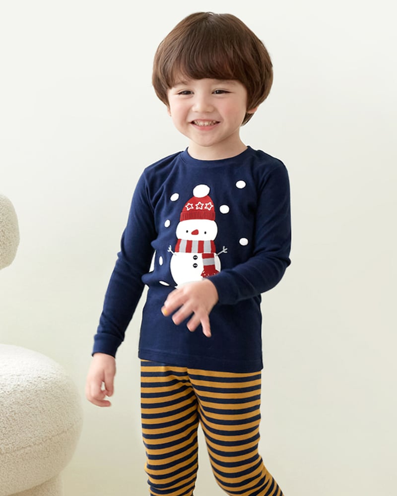 Bộ đồ dài dáng ôm cotton mịn bé trai và bé gái U1214