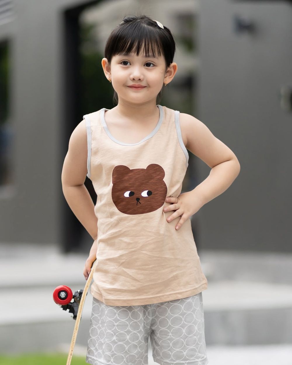 Bộ đồ ba lỗ cotton mịn bé trai và bé gái U4073
