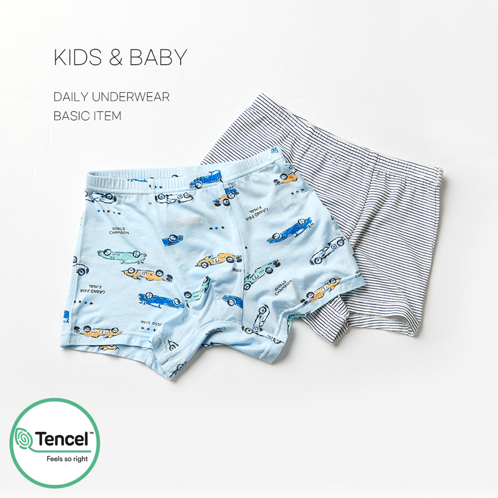 Set 3 quần chip đùi vải Tencel cho bé trai U6059