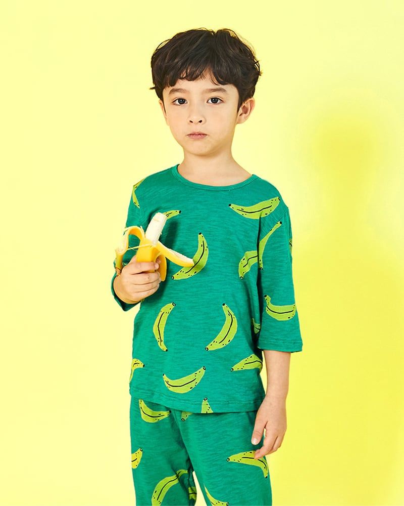 Bộ đồ lửng cotton mịn bé trai và bé gái U2164