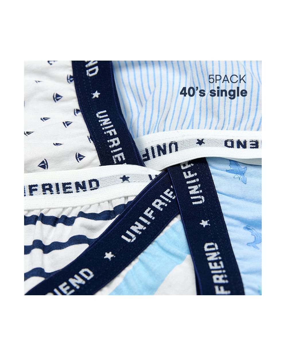 Set 5 quần chip tam giác bé trai U6067