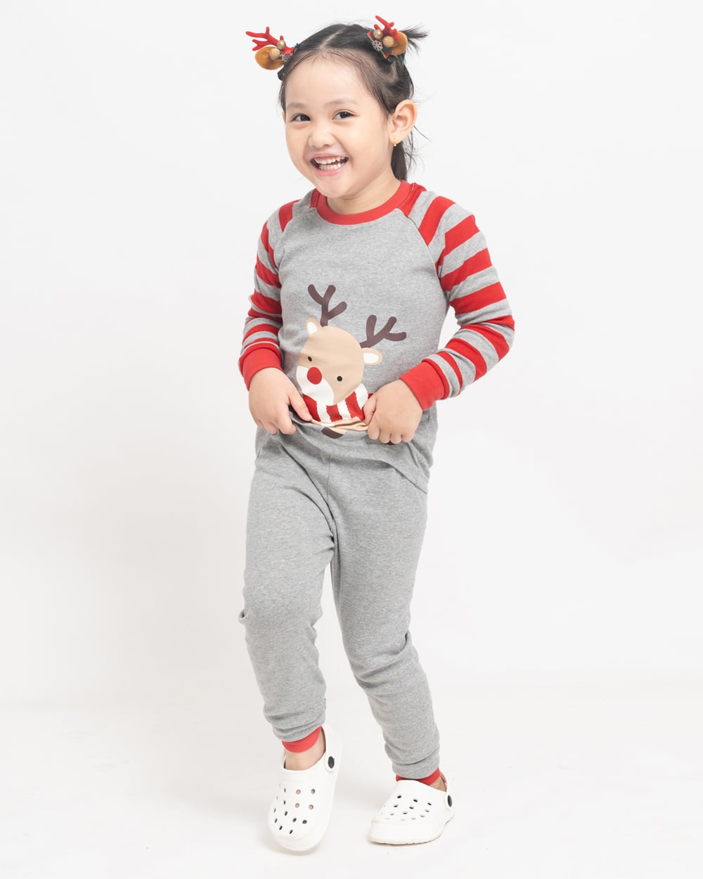 Bộ đồ dài dáng ôm cotton mịn bé trai và bé gái U1208