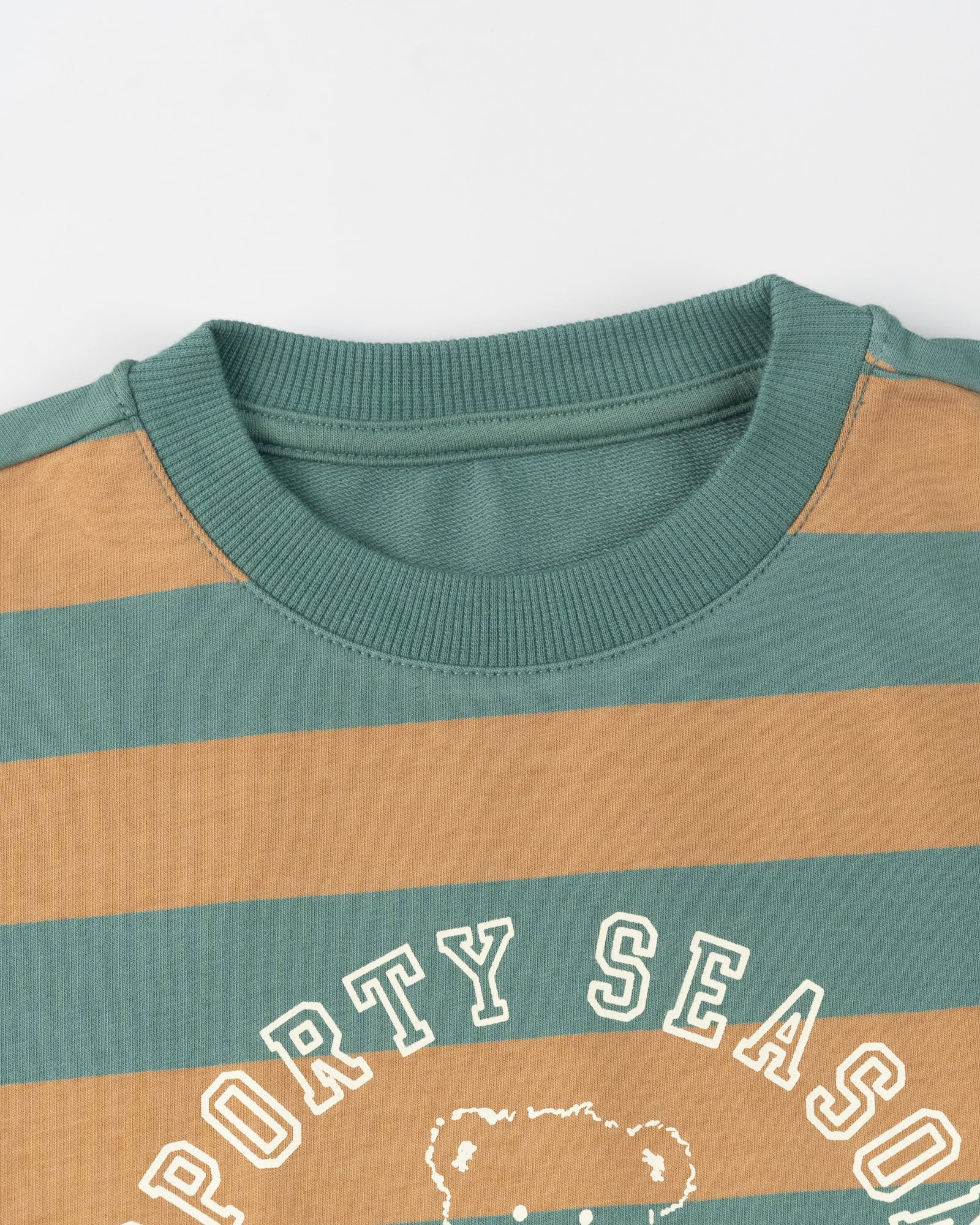 Bộ đồ dài dáng rộng vải nỉ da cá cotton bé trai và bé gái U1337