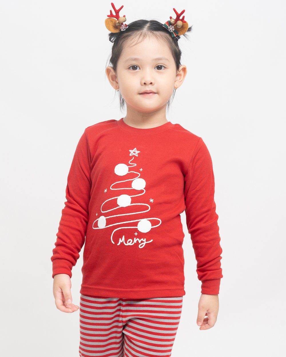 Bộ đồ dài dáng ôm cotton mịn bé trai và bé gái U1207