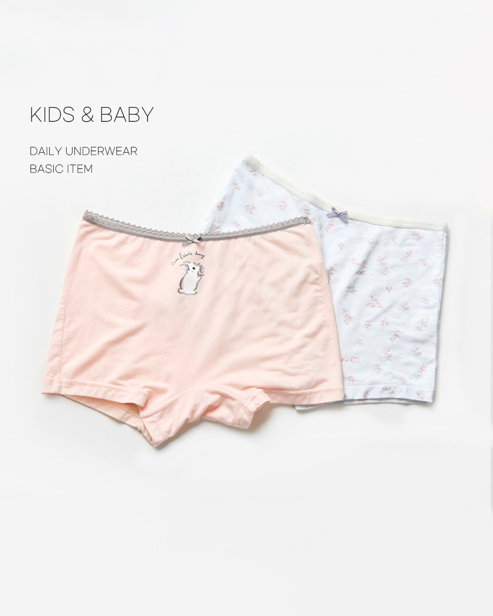 Set 3 quần chip đùi vải Tencel cho bé gái U6057