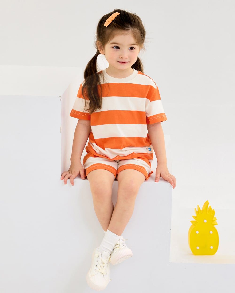 Bộ đồ ngắn cotton mịn bé trai và bé gái U3192