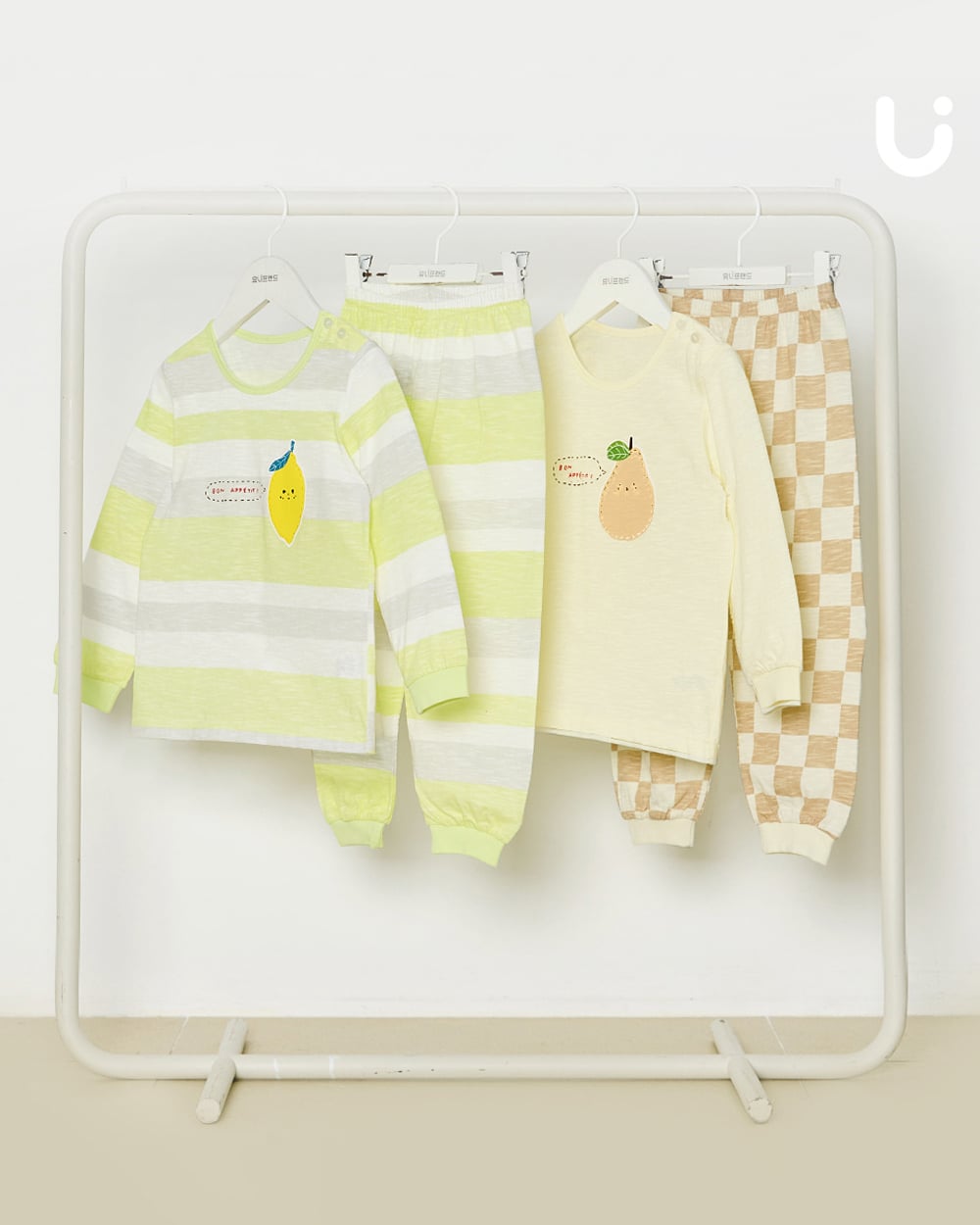 Bộ đồ dài cotton mịn bé trai và bé gái U1235