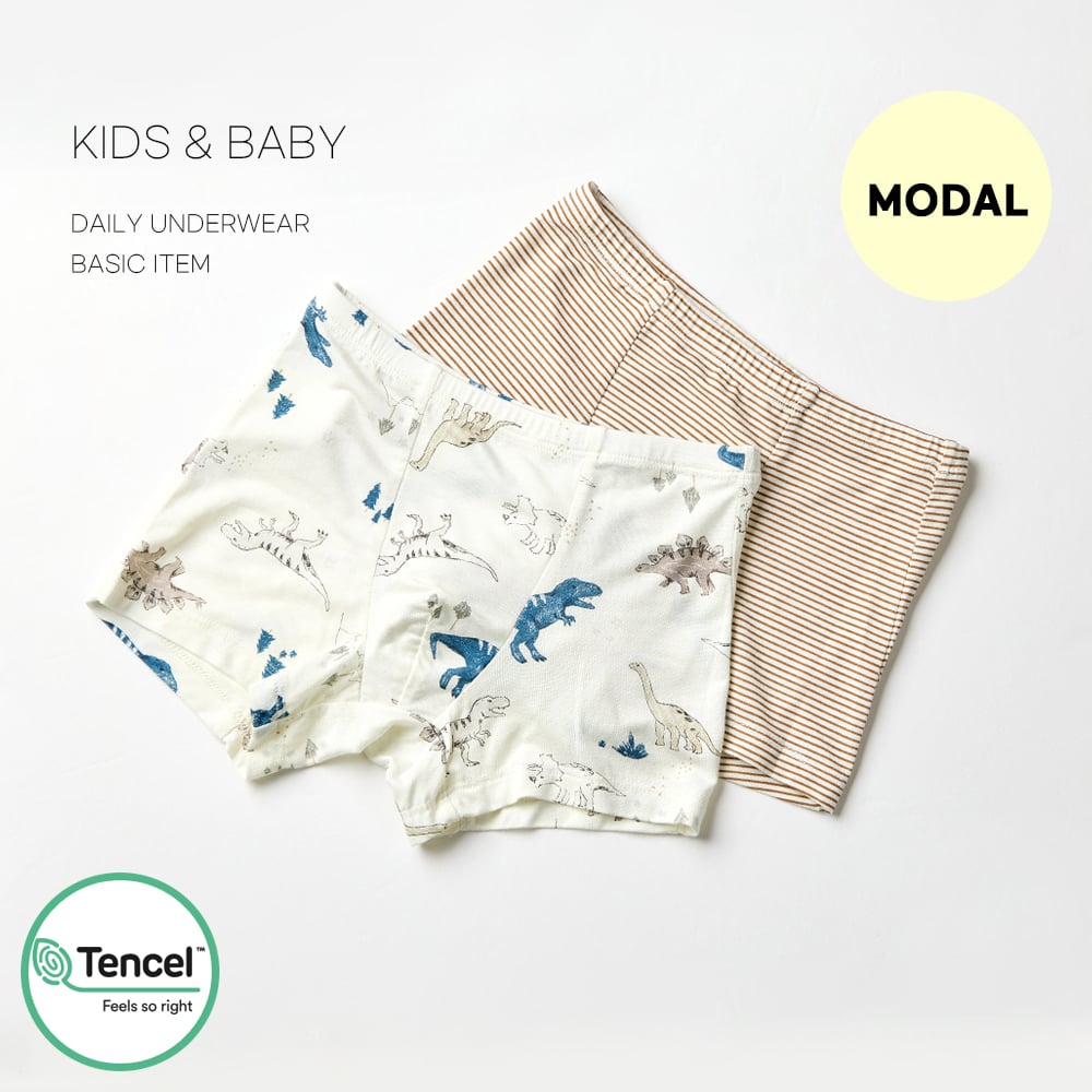 Set 3 quần chip đùi vải Tencel cho bé trai U6060