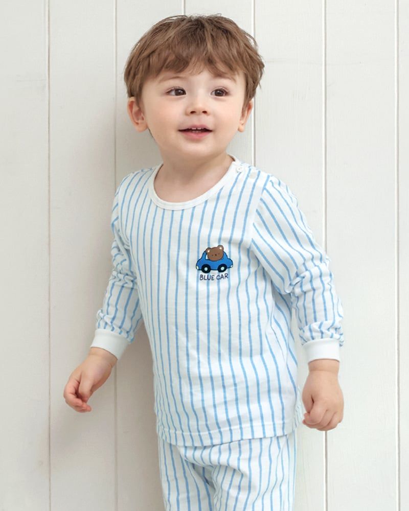 Bộ đồ dài cotton mịn dáng rộng bé trai U1306