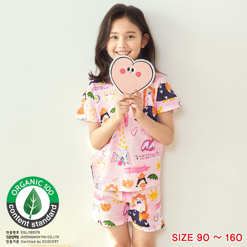 [Lẻ size] Bộ đồ ngắn cotton cho bé trai và bé gái lẻ size U8002